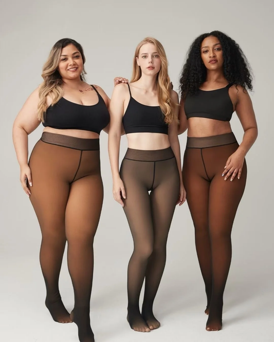 Three women wearing leggings showcasing the Riseva Sculpt Leggings for the Black Friday Lift & Shape Sale.