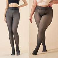 Riseva Sculpt Leggings showcasing two models wearing sheer black tights for Black Friday Lift & Shape Sale.